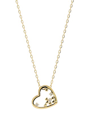 Main View - Click To Enlarge - LC COLLECTION JEWELLERY - Diamond 18K Gold Pendant Necklace