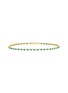 Main View - Click To Enlarge - LC COLLECTION JEWELLERY - Diamond Emerald 18K Gold Bracelet