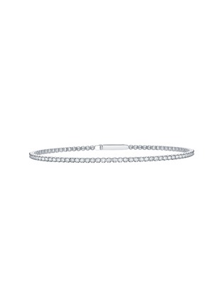 Main View - Click To Enlarge - LC COLLECTION JEWELLERY - Diamond 18K White Gold Bracelet