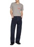 Figure View - Click To Enlarge - MAISON MARGIELA - Herringbone Straight Leg Cargo Pants