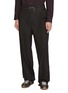 Main View - Click To Enlarge - MAISON MARGIELA - Straight Leg Light Fresco Wool Drawstring Waist Pants