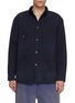 MAISON MARGIELA Corduroy Collar Herringbone Cotton Sports Jacket