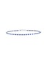 Main View - Click To Enlarge - LC COLLECTION JEWELLERY - Diamond Sapphire 18K White Gold Bracelet