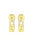 Main View - Click To Enlarge - LC COLLECTION JEWELLERY - Diamond 18K Gold Earrings