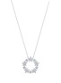 Main View - Click To Enlarge - LC COLLECTION JEWELLERY - Diamond 18K White Gold Necklace