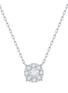 Main View - Click To Enlarge - LC COLLECTION JEWELLERY - Diamond 18K White Gold Necklace