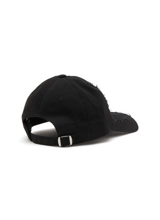 Figure View - Click To Enlarge - BONBOM - Logo Embroidered Washed Corset Baseball Cap