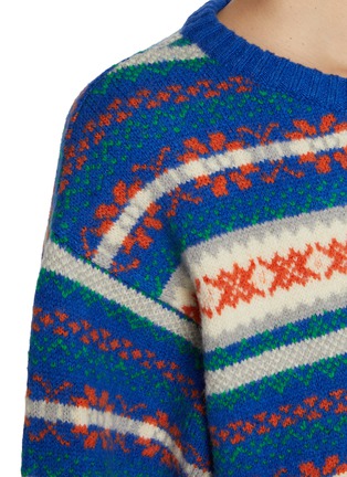  - SIENNE - Grandpa Jacquard Knit Sweater