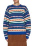 Main View - Click To Enlarge - SIENNE - Grandpa Jacquard Knit Sweater
