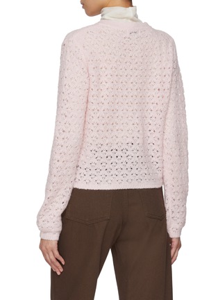 Back View - Click To Enlarge - SIENNE - Swan Crochet Cardigan