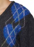  - SIENNE - Heart Argyle Knit Sweater