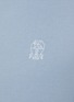  - BRUNELLO CUCINELLI - Chest Logo Crewneck Cotton Jersey T-Shirt