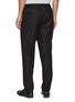 Back View - Click To Enlarge - BRUNELLO CUCINELLI - Elasticated Wool Drawstring Pants