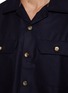  - BRUNELLO CUCINELLI - Camp Collar Virgin Wool Flannel Overshirt
