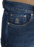  - BRUNELLO CUCINELLI - Turned Up Cuff Dark Wash Jeans