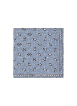 Main View - Click To Enlarge - BRUNELLO CUCINELLI - Patterned Silk Pocket Square