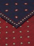 Detail View - Click To Enlarge - BRUNELLO CUCINELLI - Patterned Silk Pocket Square