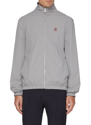 Main View - Click To Enlarge - BRUNELLO CUCINELLI - Reversible Water Resistant Windbreaker Jacket