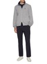 Figure View - Click To Enlarge - BRUNELLO CUCINELLI - Reversible Water Resistant Windbreaker Jacket