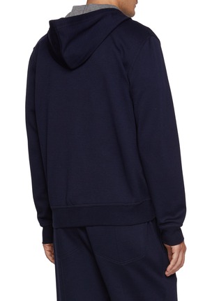 Back View - Click To Enlarge - BRUNELLO CUCINELLI - Full Zip Hooded Jacket