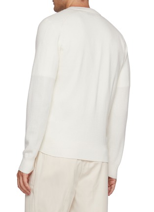 Back View - Click To Enlarge - BRUNELLO CUCINELLI - Long Sleeve Cashmere Cardigan