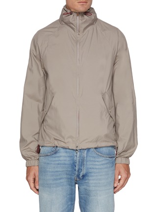 Main View - Click To Enlarge - BRUNELLO CUCINELLI - Water Resistant Zip Up Jacket