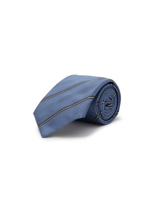 Main View - Click To Enlarge - BRUNELLO CUCINELLI - Diagonal Stripe Silk Tie
