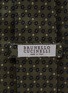 Detail View - Click To Enlarge - BRUNELLO CUCINELLI - Geometric Pattern Silk Tie