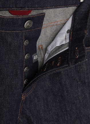  - BRUNELLO CUCINELLI - Turned Up Cuff Dark Wash Jeans