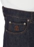  - BRUNELLO CUCINELLI - Turned Up Cuff Dark Wash Jeans