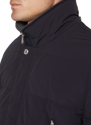 Detail View - Click To Enlarge - BRUNELLO CUCINELLI - Drawstring Hood Puffer Jacket