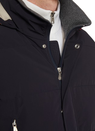  - BRUNELLO CUCINELLI - Drawstring Hood Puffer Jacket