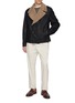 Figure View - Click To Enlarge - BRUNELLO CUCINELLI - Notch Lapel Shearling Jacket