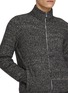  - BRUNELLO CUCINELLI - Contrast Cuffs Wool Blend Zip Up Cardigan