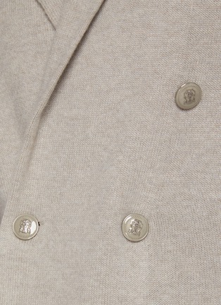  - BRUNELLO CUCINELLI - Double Breasted Cashmere Knit Cardigan