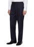 Detail View - Click To Enlarge - BRUNELLO CUCINELLI - Single Breasted Wool Silk Twill Tuxedo Suit
