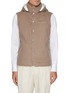 Main View - Click To Enlarge - BRUNELLO CUCINELLI - Padded Hooded Wool Vest