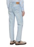 Back View - Click To Enlarge - BRUNELLO CUCINELLI - Straight Leg Distressed Denim Jeans