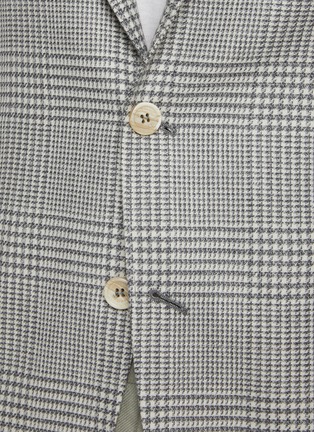  - BRUNELLO CUCINELLI - Check Single Breasted Blazer