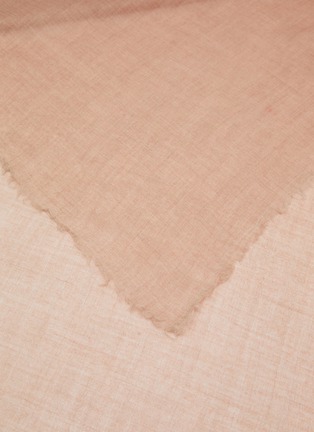 Detail View - Click To Enlarge - JOVENS - Spray Dyed Cashmere Scarf