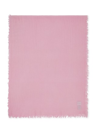 Main View - Click To Enlarge - JOVENS - Frayed Edge Cashmere Shawl