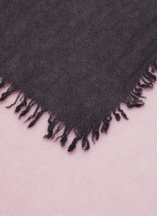 Detail View - Click To Enlarge - JOVENS - Ombré Cashmere Shawl