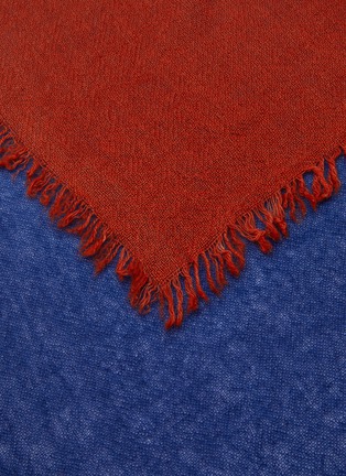 Detail View - Click To Enlarge - JOVENS - Ambre Cashmere Scarf