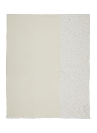 Main View - Click To Enlarge - JOVENS - Sequined Cashmere Shawl