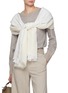 Figure View - Click To Enlarge - JOVENS - Sequined Cashmere Shawl