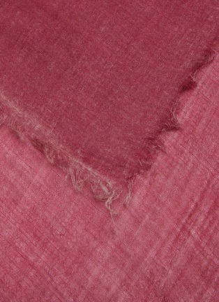 Detail View - Click To Enlarge - JOVENS - Spray Dyed Cashmere Shawl