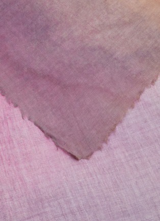 Detail View - Click To Enlarge - JOVENS - Spray Dyed Cashmere Shawl