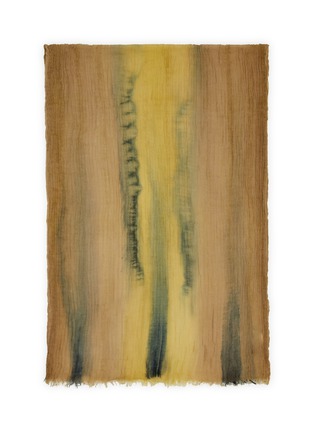 Main View - Click To Enlarge - JOVENS - Handprinted Cashmere Shawl Scarf