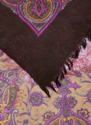 Detail View - Click To Enlarge - JOVENS - Pasley Cashmere Shawl Scarf