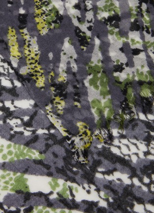 Detail View - Click To Enlarge - JOVENS - Tiger Cashmere Scarf